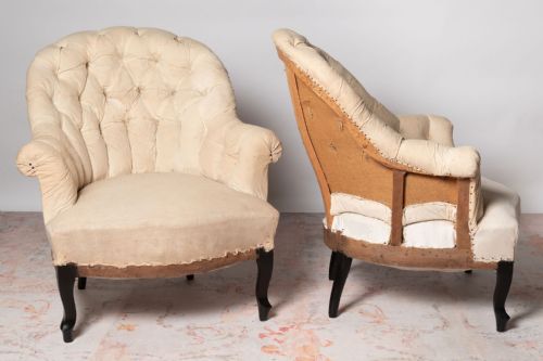 FRENCH PAIR OF CHAIRS - ADDITIONAL PHOTO 1