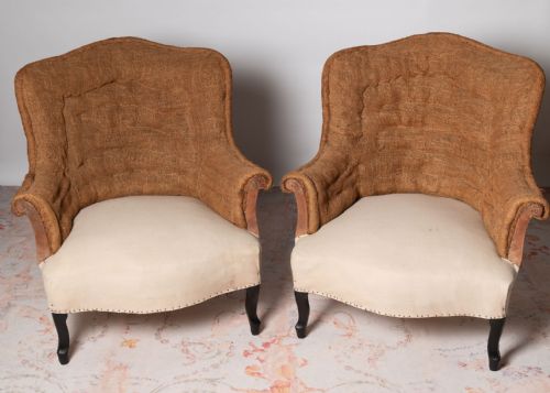 FRENCH PAIR OF CHAIRS