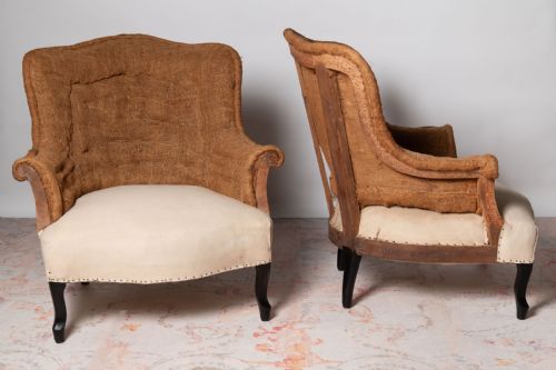 FRENCH PAIR OF CHAIRS - ADDITIONAL PHOTO 1