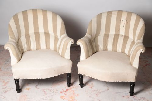 FRENCH PAIR OF CHAIRS