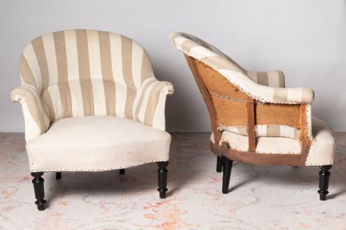 FRENCH PAIR OF CHAIRS - ADDITIONAL PHOTO 1