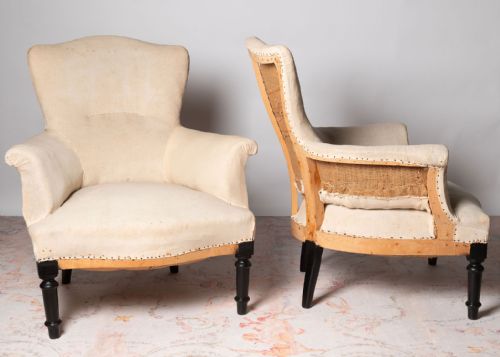 FRENCH PAIR OF CHAIRS - ADDITIONAL PHOTO 1