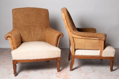 PAIR OF FRENCH CHAIRS - ADDITIONAL PHOTO 1