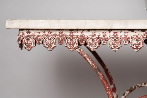 ANTIQUE FRENCH BUTCHERS TABLE - ADDITIONAL PHOTO 2