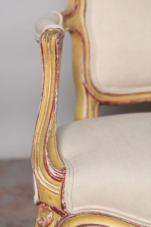 PAIR OF FRENCH FAUTEUILS - ADDITIONAL PHOTO 3
