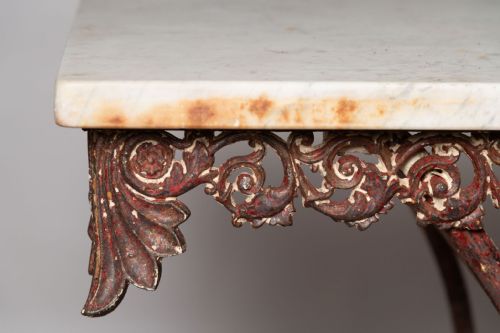 ANTIQUE FRENCH BUTCHERS TABLE - ADDITIONAL PHOTO 6