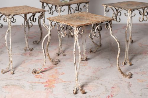 FOUR FRENCH SIDE TABLES - ADDITIONAL PHOTO 2