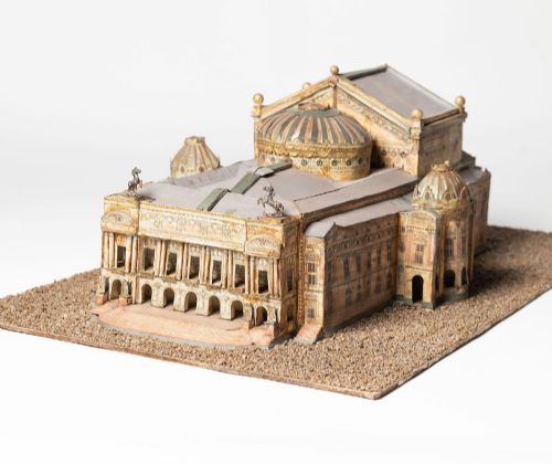 Rare Antique Model of the Paris Opera House