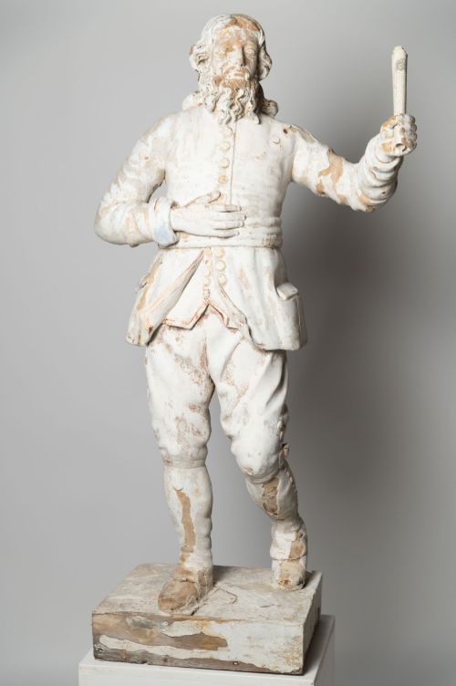 Antique Carved Nobleman