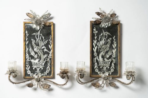 Pair of Maison Baguès Sconces