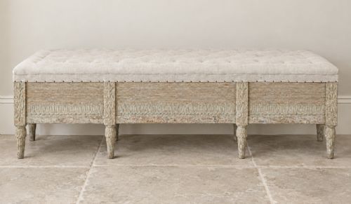 Antique Swedish Long Stool