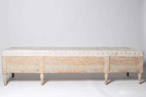 Antique Swedish Long Stool
