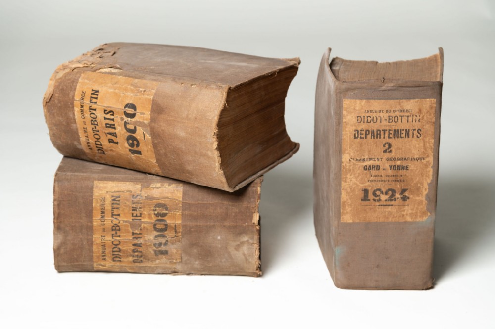 Three Antique French books