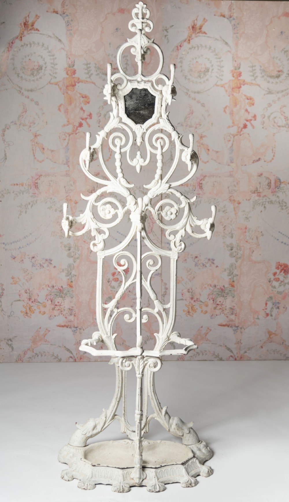 Antique French coat & umbrella stand