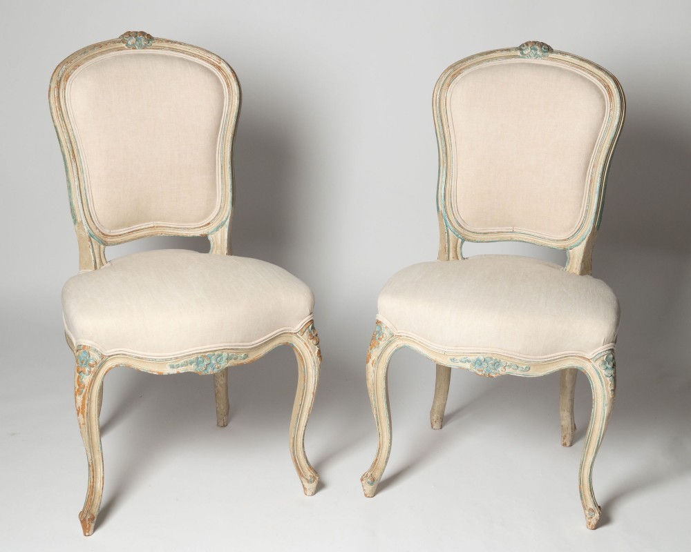 Pair of antique French chairs