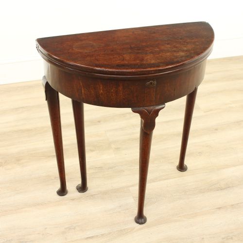 George 1st Mahogany Tea Table