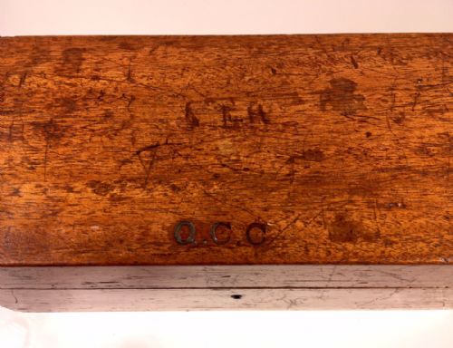 fig 2. Antique Leitz Wetzlar Brass Microscope from Queens College Cambridge University