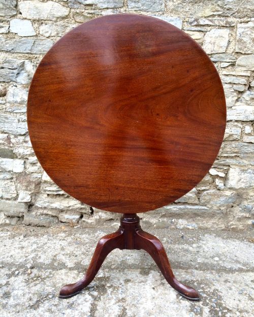 Victorian Mahogany Tilt-top Occasional Table