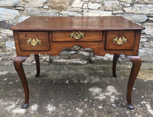 Antique 18th Century Oak Lowboy