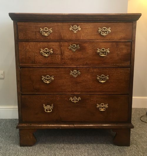 Antique 18th Century Oak Chest of Drawers
