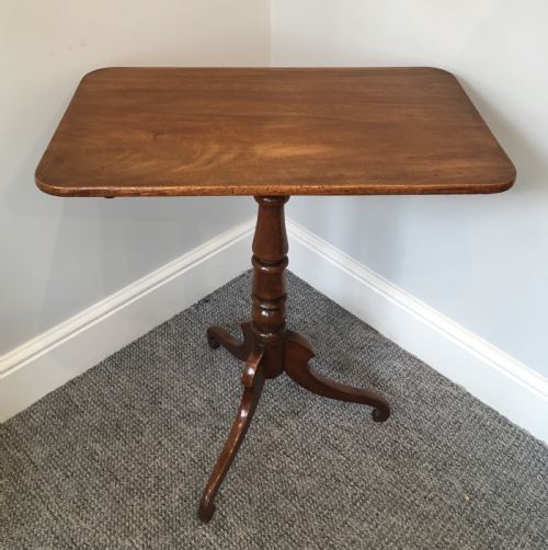 fig 2. Antique Regency Mahogany Tilt Top Wine Table