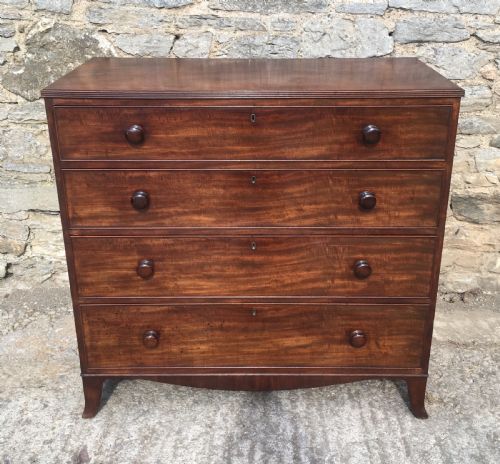 Antique Regency Mahogany Chest of Drawers