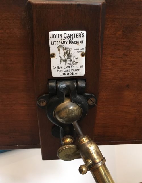 fig 2. Antique Victorian Adjustable Reading Stand