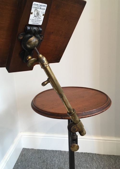 fig 3. Antique Victorian Adjustable Reading Stand