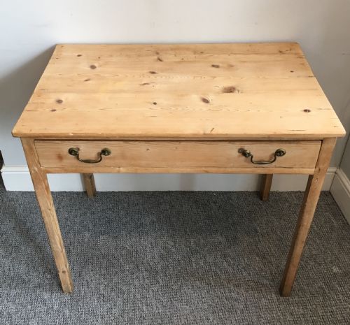 fig 1. Antique Georgian Pine Side Table