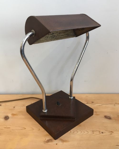 Art Deco Bakelite Bankers Desk Lamp