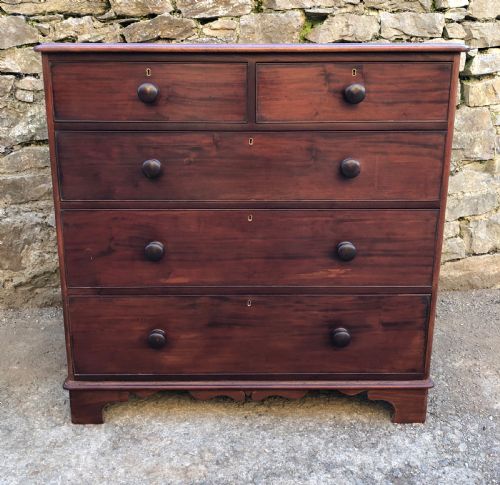 Early Victorian Mahogany Chest of Drawers