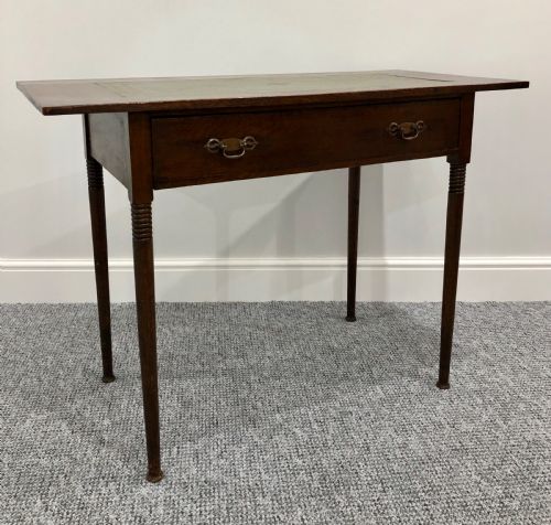 fig 1. Arts and Crafts Oak Side Table