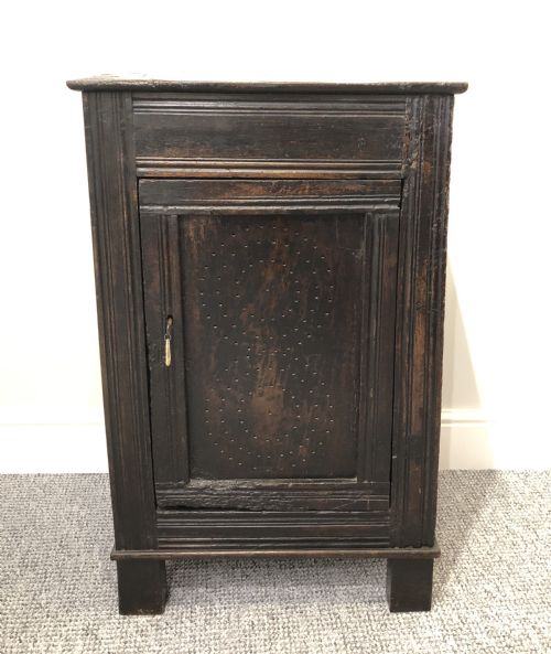 Antique 18th Century Oak Meat Safe Cupboard