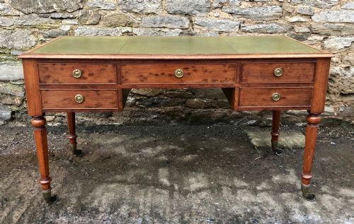 Large Victorian Mahogany Writing Desk