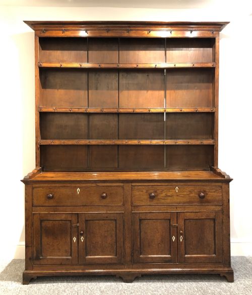 fig 1. Antique Georgian Oak Welsh dresser