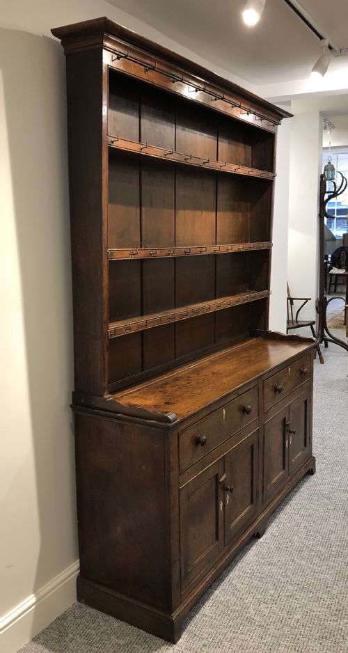 fig 2. Antique Georgian Oak Welsh dresser