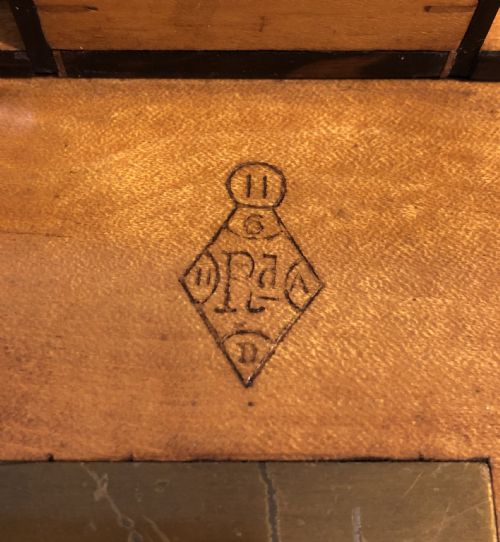 fig 1. Antique Victorian Coromandel Games Box