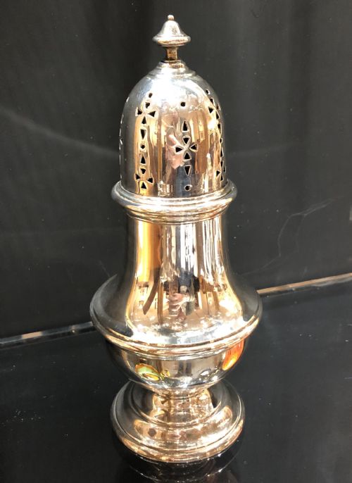 Antique Solid Sterling Silver Sugar Caster 1938