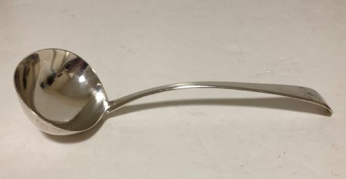 Antique Georgian Solid Silver Ladle