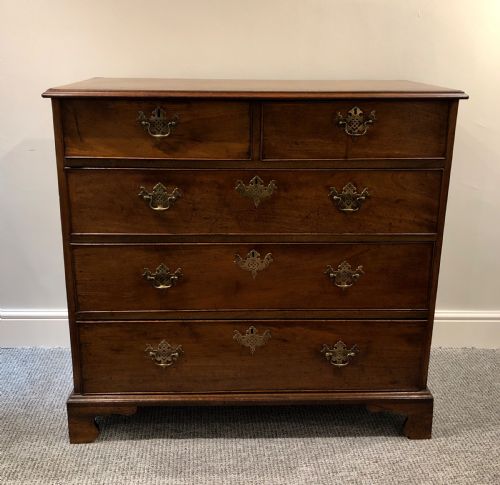 fig 2. Antique 18th Century Georgian Mahogany Chest of Drawers
