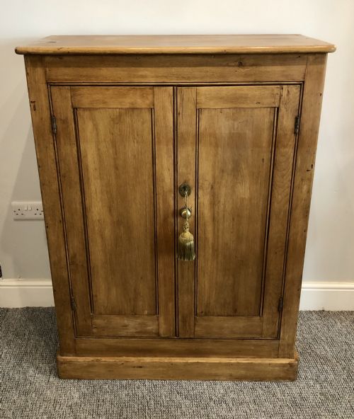 fig 1. Antique Pine Storage Cupboard