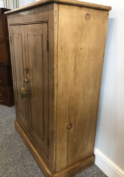 fig 2. Antique Pine Storage Cupboard