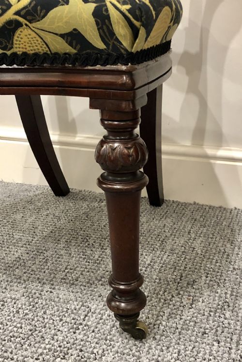 fig 3. Set of 6 Antique Victorian Mahogany Balloon Back Dining Chairs