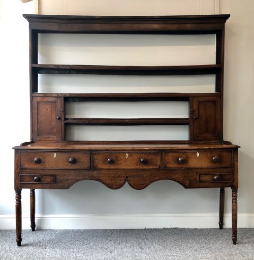Large Antique Georgian Oak Dresser