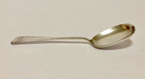 Antique Georgian Solid Silver Jam Spoon Stephen Adams 1810