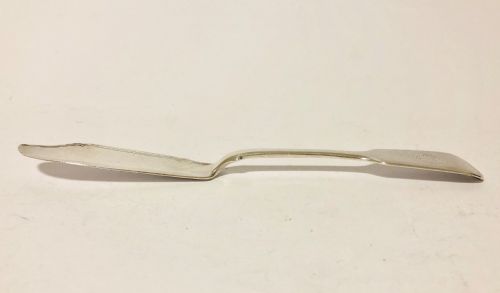 Antique Victorian Solid Silver Butter Knife 1841 William Eaton