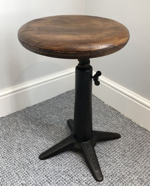 Original Antique Singer Sewing Machinists Stool