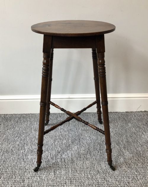 Antique Regency Mahogany Lamp Table