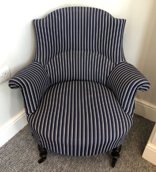 Antique French Napoleon III Armchair