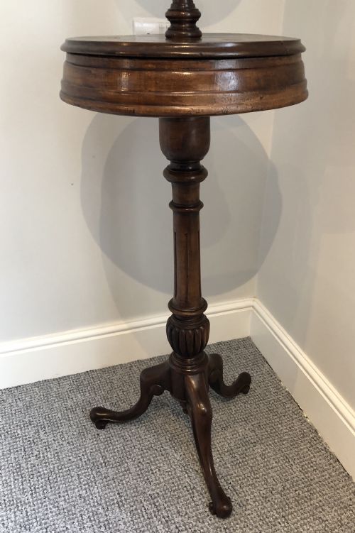 fig 1. Antique Victorian Shaving Stand and Mirror